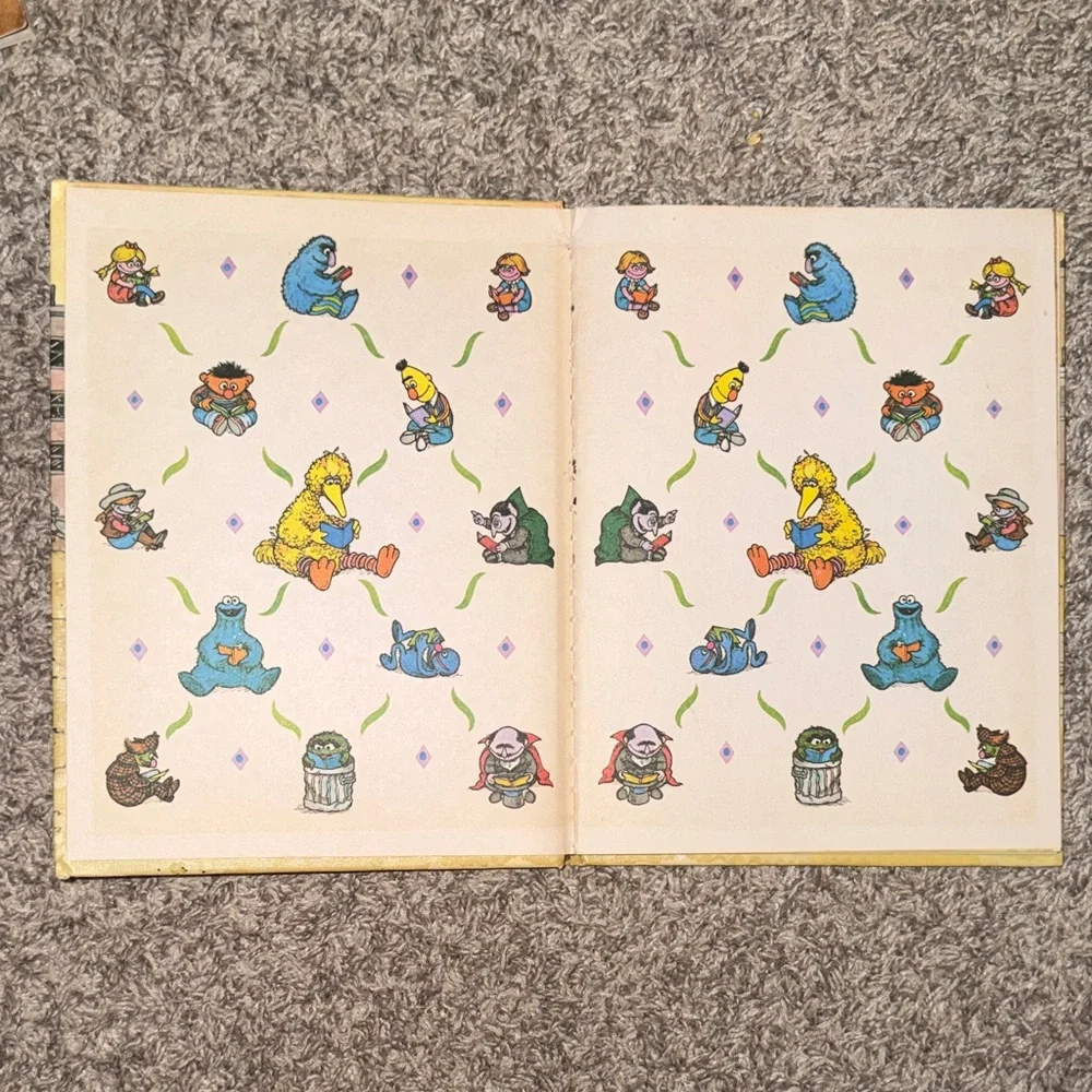Sesame Street The Tool Box Book with Blue and Orange Cover
